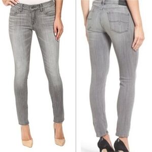 Lucky Brand Lolita Gray Wash Women's Mid Rise Skinny Jeans Size 14/32 R